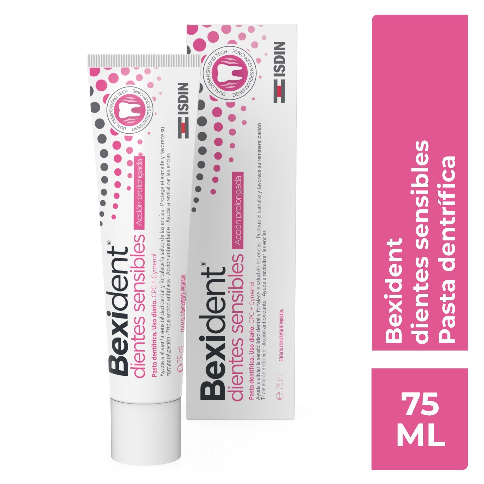Bexident Teeth Sensibles Paste 75 ml | CMC Pharmacy Cabo Delivery in Cabo Bexident Teeth Sensibles Paste 75 ml