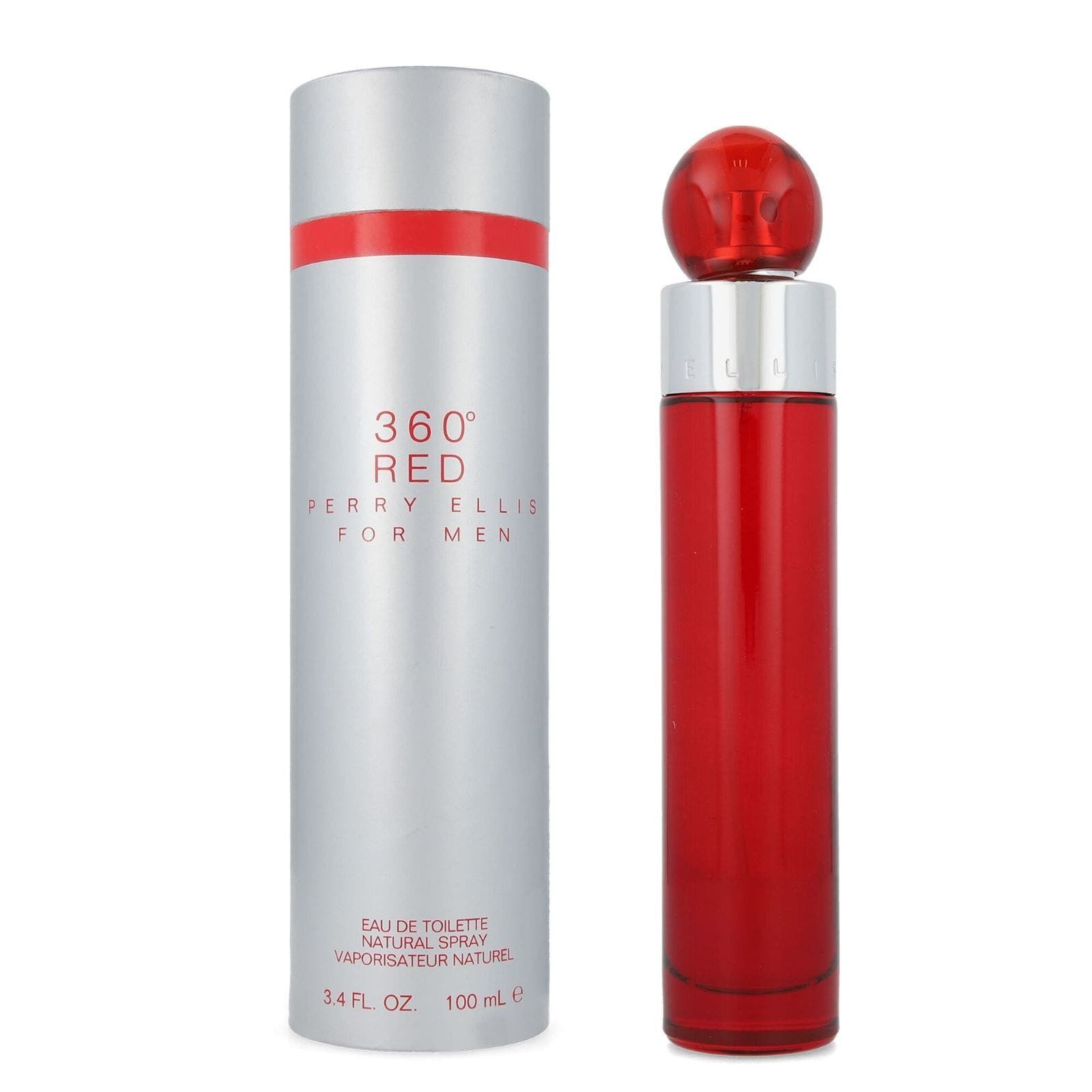 Perfume Perry Ellis 360° Red Eau de Toilette Men 100 ml | CMC Pharmacy Cabo Delivery in Cabo Perfume Perry Ellis 360° Red Eau de Toilette Men 100 ml