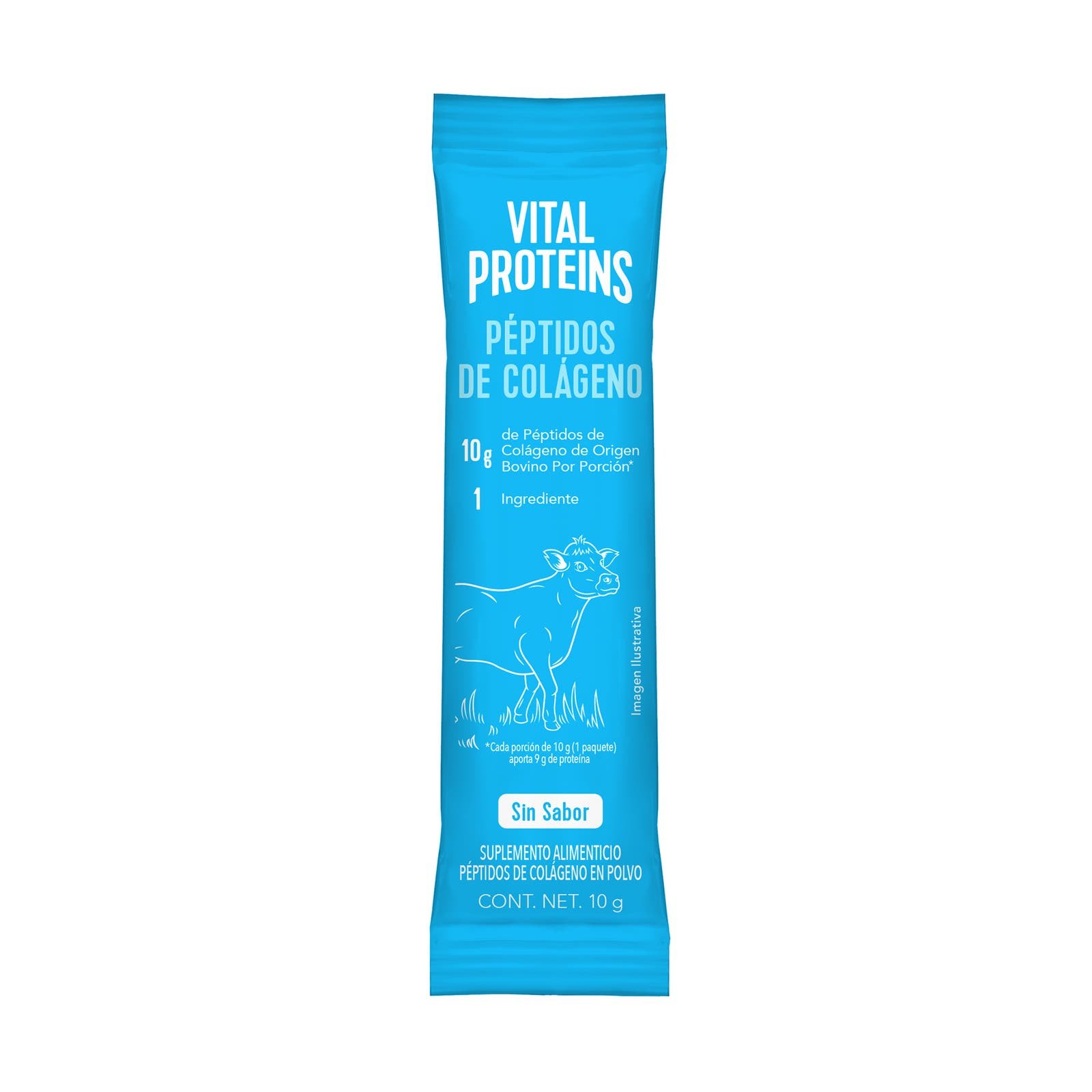 Dietary Supplement Vital Proteins Bovino Péptidos Collagen without Flavor Sachet 10 g | CMC Pharmacy Cabo Delivery in Cabo Dietary Supplement Vital Proteins Bovino Péptidos Collagen without Flavor Sachet 10 g