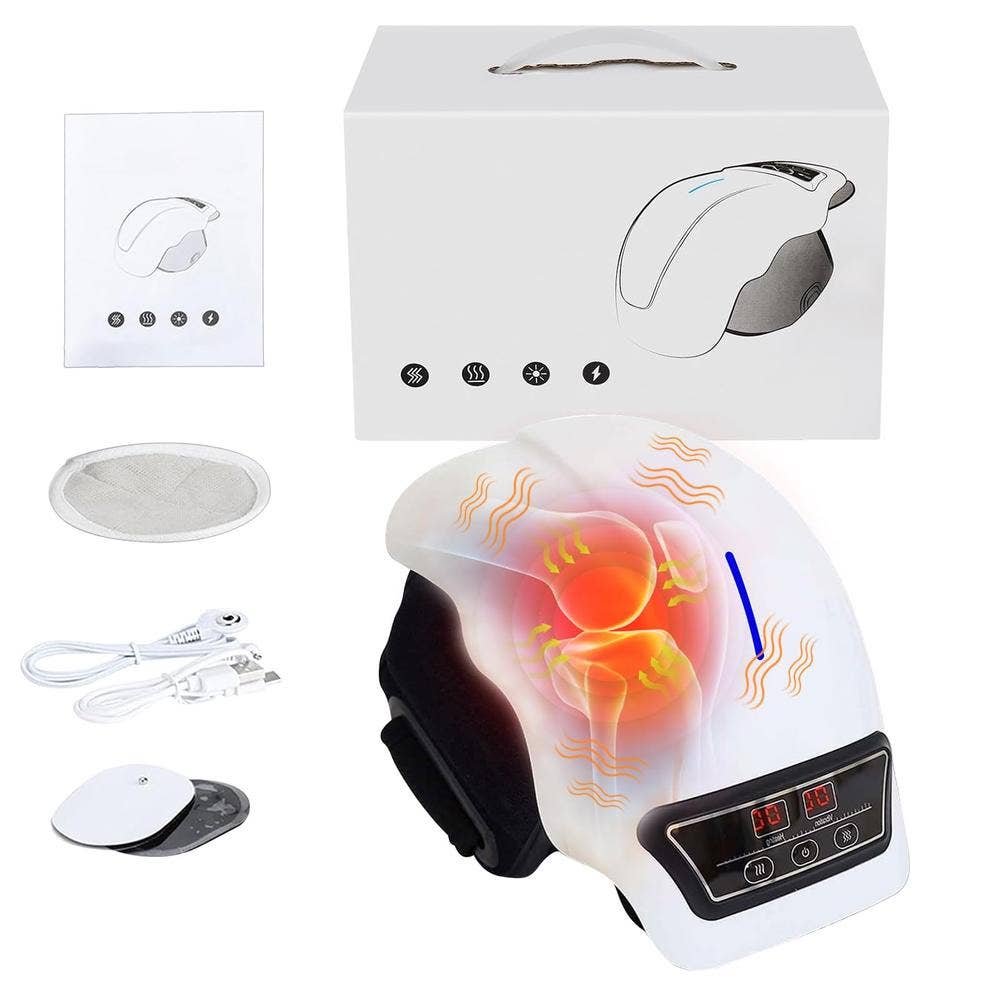 Massager Knee Breathable & Comfortable with 9 Niveles Heat & Massage Vibratorio | CMC Pharmacy Cabo Delivery in Cabo Massager Knee Breathable & Comfortable with 9 Niveles Heat & Massage Vibratorio