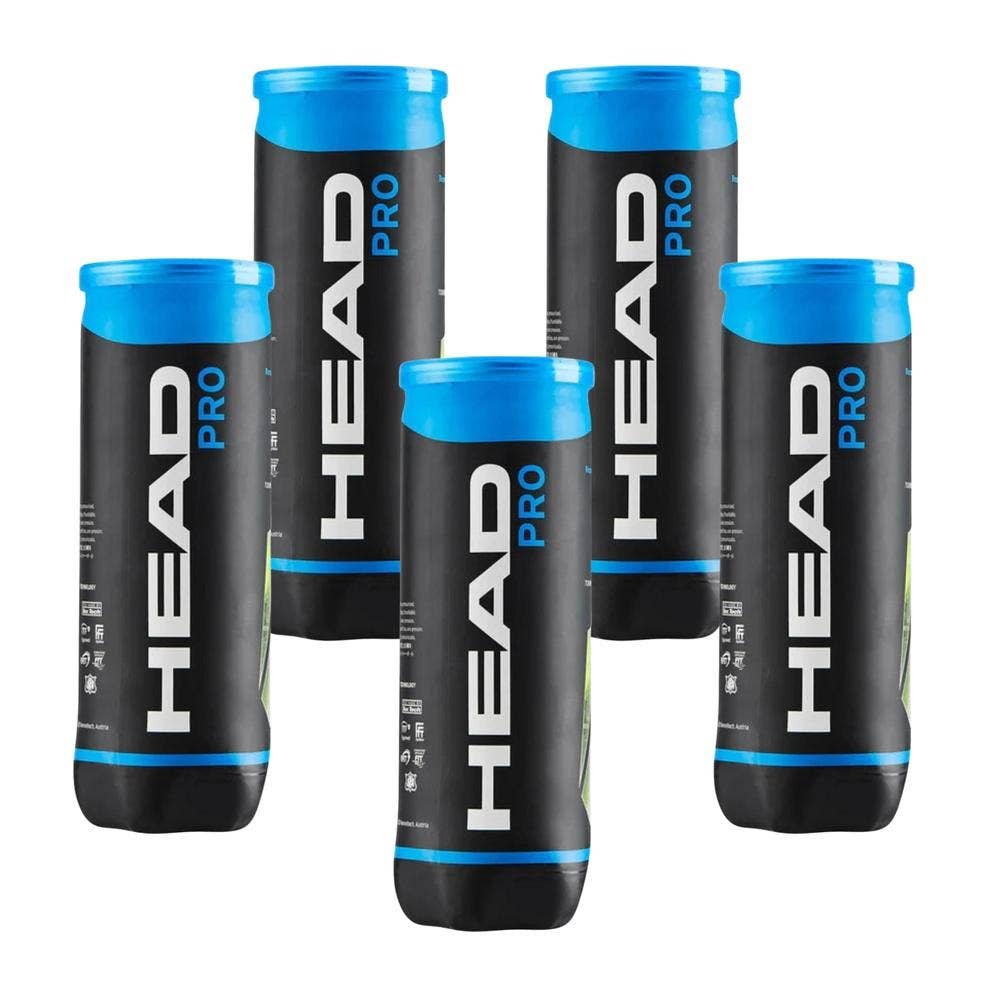 Pack 5 Botes 3 pelotas Head Padel Pro High Altitude | CMC Pharmacy Cabo Delivery in Cabo Pack 5 Botes 3 pelotas Head Padel Pro High Altitude