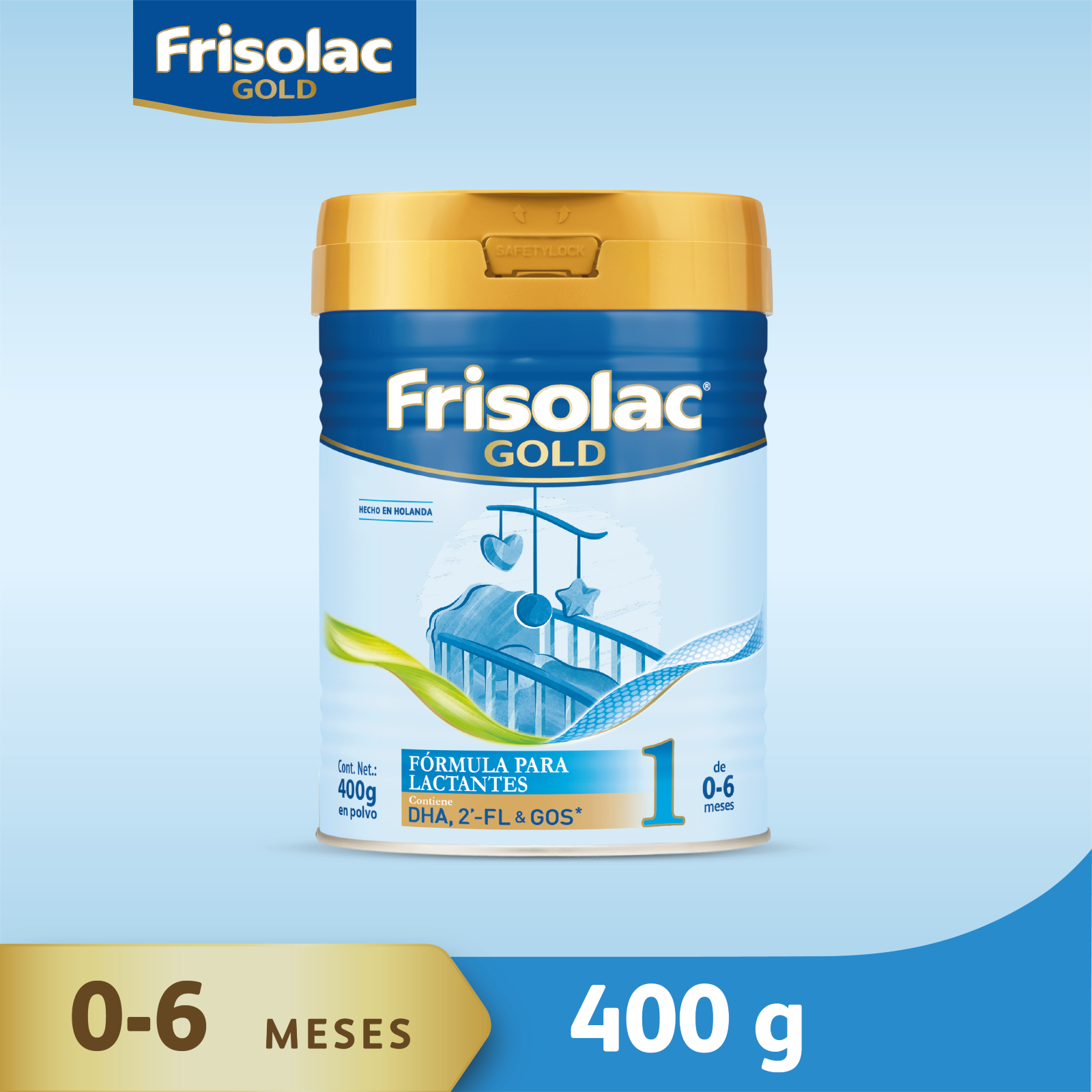 Frisolac Gold Milk Stage 1 400 g | CMC Pharmacy Cabo Delivery in Cabo Frisolac Gold Milk Stage 1 400 g