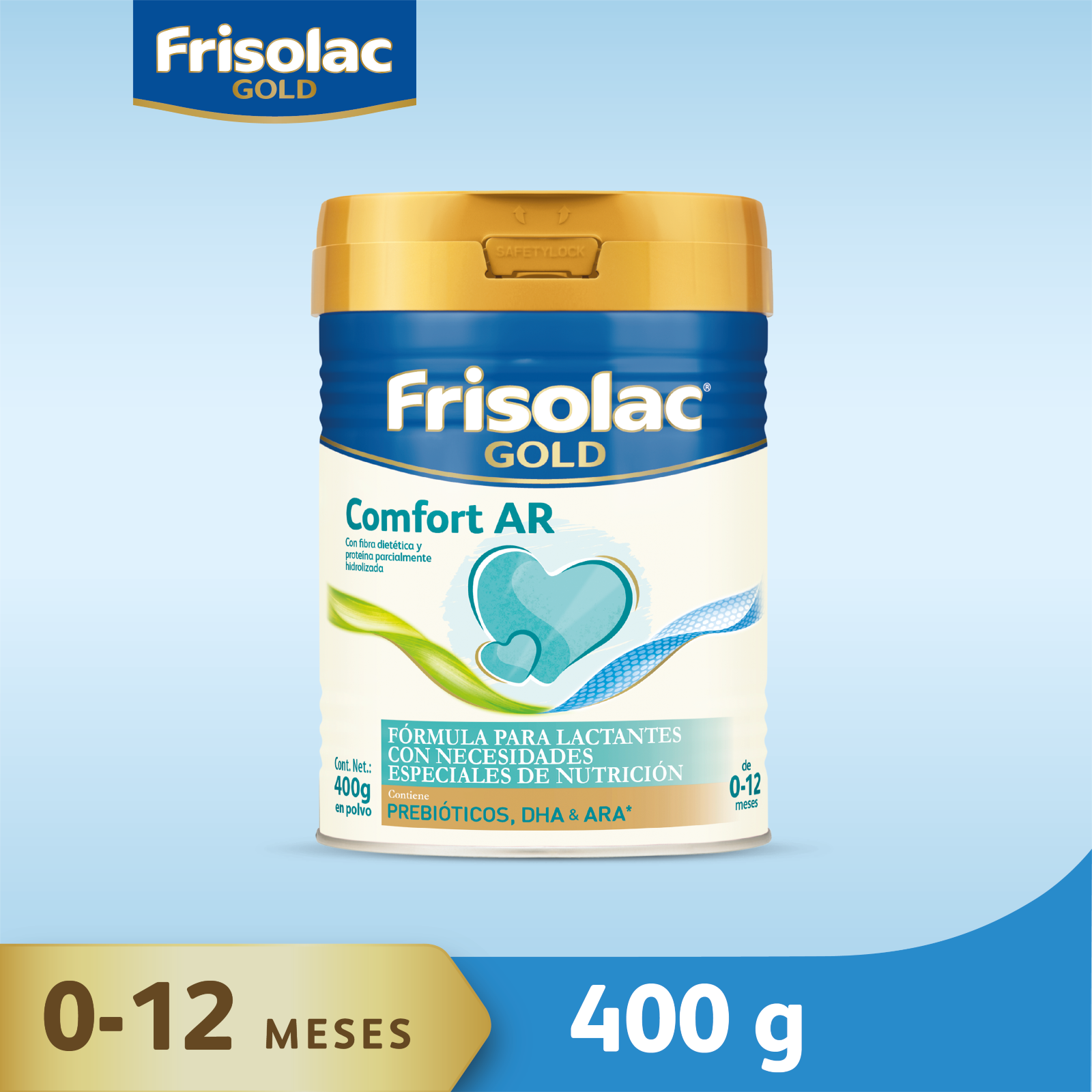 Frisolac Gold Comfort Milk 400 g | CMC Pharmacy Cabo Delivery in Cabo Frisolac Gold Comfort Milk 400 g