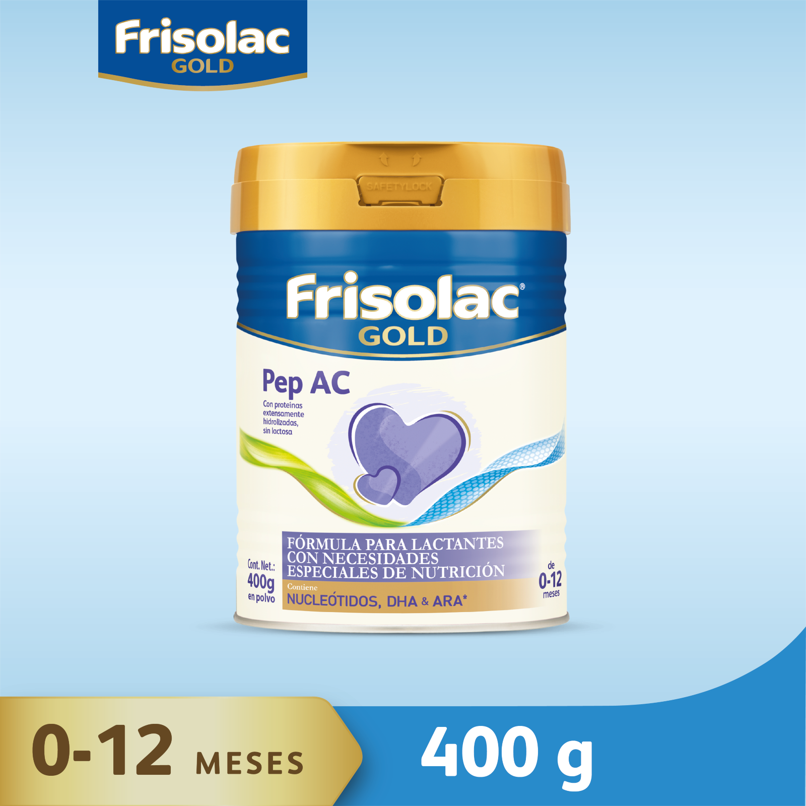 Frisolac Gold Pep AC Milk 400 g | CMC Pharmacy Cabo Delivery in Cabo Frisolac Gold Pep AC Milk 400 g