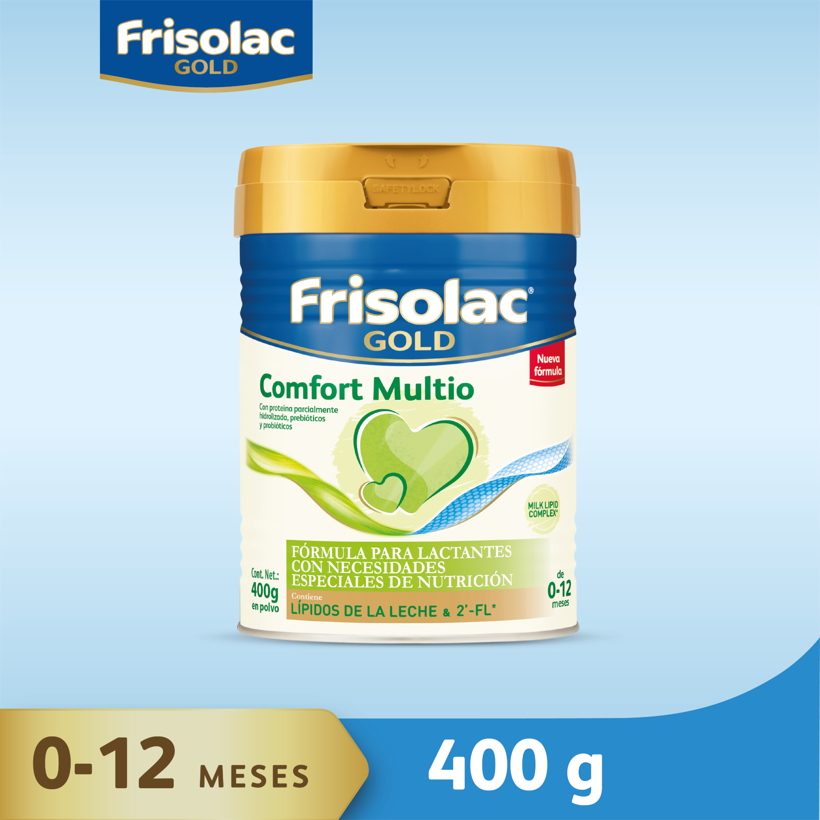 Frisolac Gold Comfort Multio Milk 400 g | CMC Pharmacy Cabo Delivery in Cabo Frisolac Gold Comfort Multio Milk 400 g