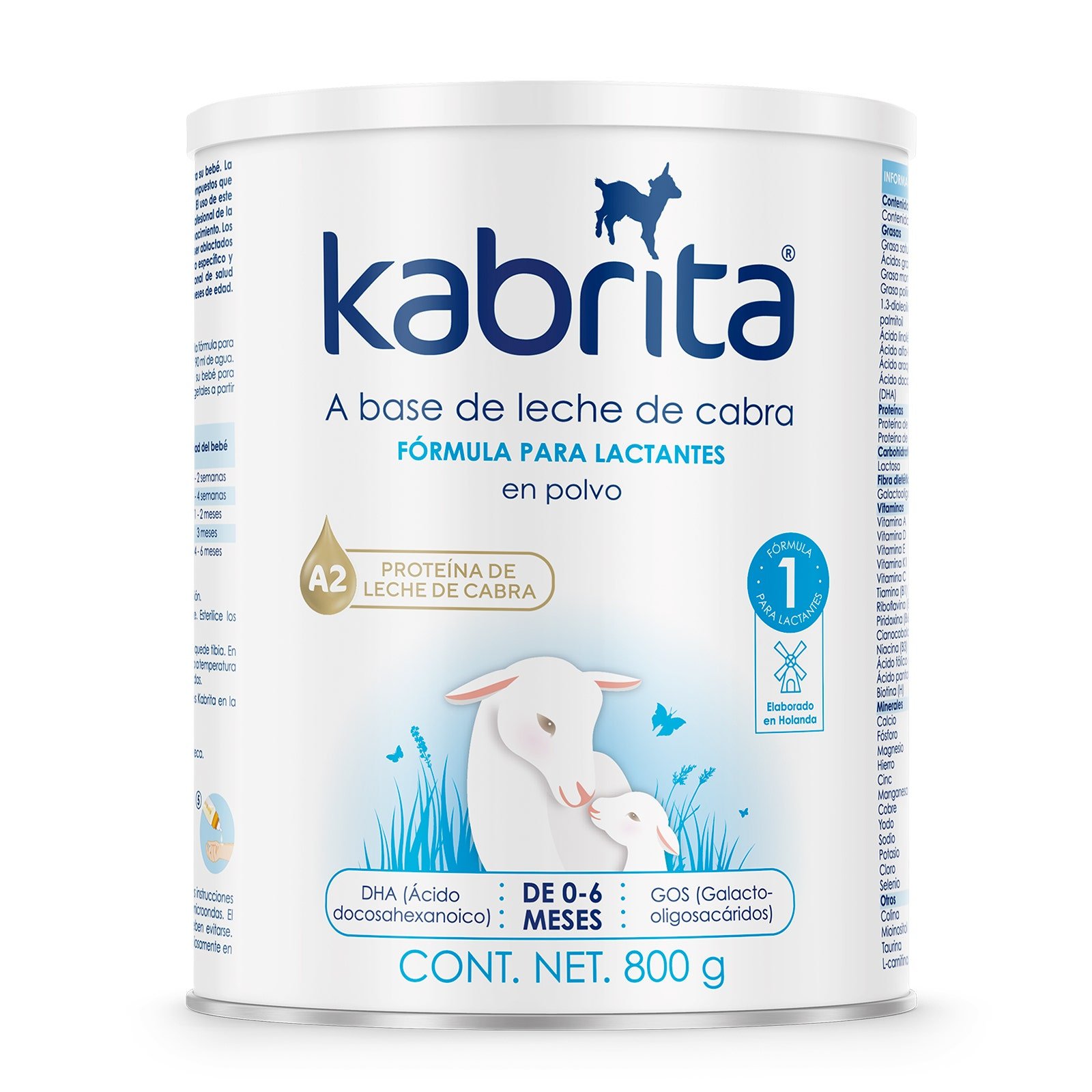 Kabrita Formula Kids Milk-Based Cabra Stage 1 800 g | CMC Pharmacy Cabo Delivery in Cabo Kabrita Formula Kids Milk-Based Cabra Stage 1 800 g