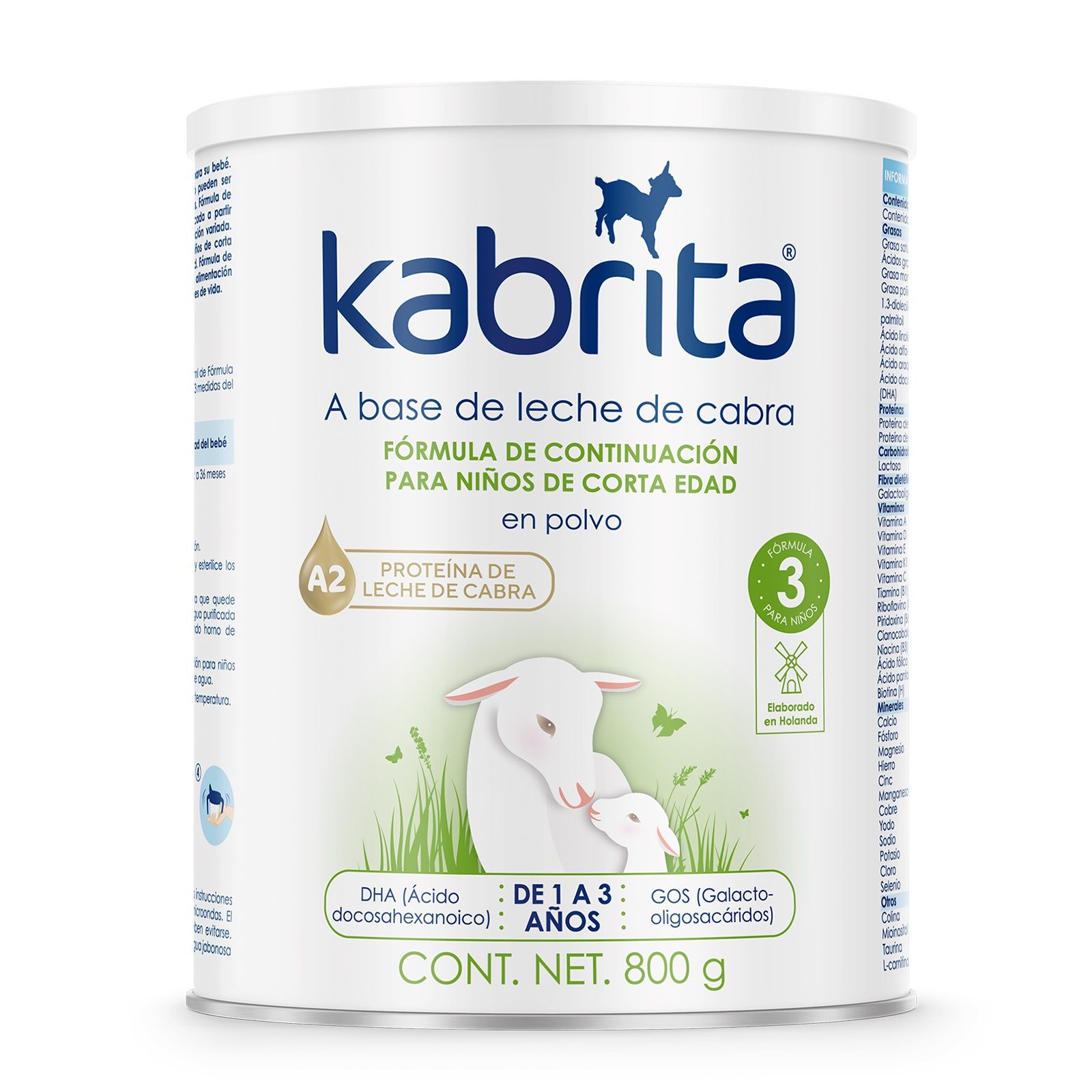 Kabrita Formula Kids Milk-Based Cabra Stage 3 800 g | CMC Pharmacy Cabo Delivery in Cabo Kabrita Formula Kids Milk-Based Cabra Stage 3 800 g