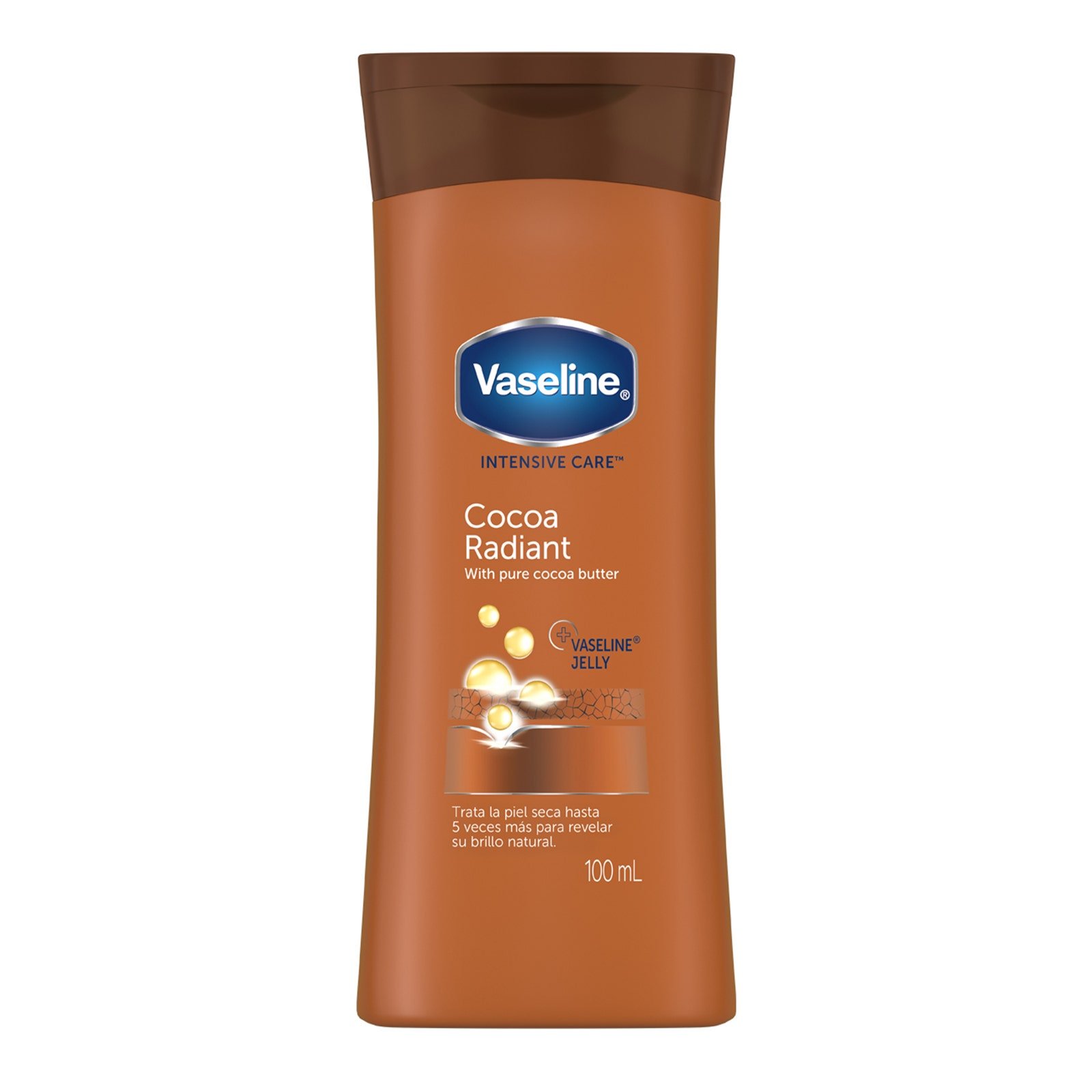 Vaseline Body Lotion Cocoa Radiant 100 ml | CMC Pharmacy Cabo Delivery in Cabo Vaseline Body Lotion Cocoa Radiant 100 ml