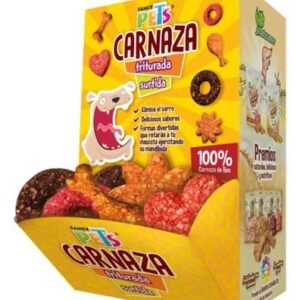Carnaza Beef Triturada Sabores Box 50 Pzas Dog Fancy Pets