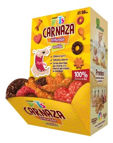 Carnaza Beef Triturada Sabores Box 50 Pzas Dog Fancy Pets | CMC Pharmacy Cabo Delivery in Cabo Carnaza Beef Triturada Sabores Box 50 Pzas Dog Fancy Pets