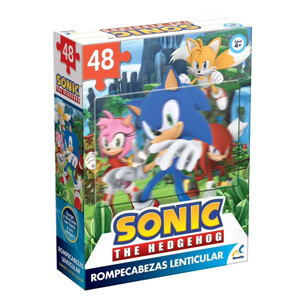 Rompecabezas Sonic 3D 48 Pieces | CMC Pharmacy Cabo Delivery in Cabo Rompecabezas Sonic 3D 48 Pieces