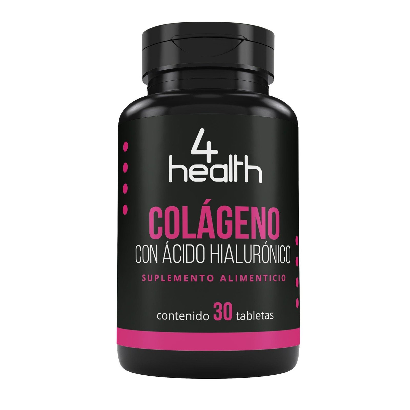 4 Health Supplement Beauty Collagen Hidrolizado Collagen Hyaluronic Acid 30 Tablets | CMC Pharmacy Cabo Delivery in Cabo 4 Health Supplement Beauty Collagen Hidrolizado Collagen Hyaluronic Acid 30 Tablets