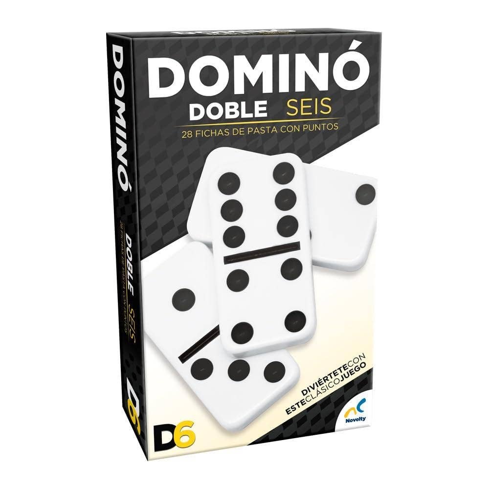 Novelty Corp - Dominó, Puntos Dobles 6, Board Game, Estrategia & Diversión, Games Familiares, 28 | CMC Pharmacy Cabo Delivery in Cabo Novelty Corp - Dominó, Puntos Dobles 6, Board Game, Estrategia & Diversión, Games Familiares, 28