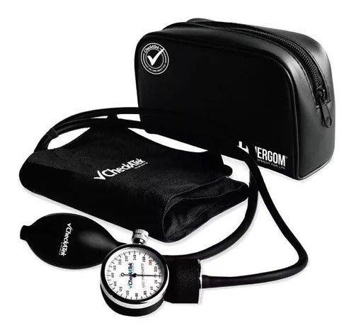 Blood Pressure Monitor Aneroid Popular Nylon Black Reading Checkatek Black B1-4 | CMC Pharmacy Cabo Delivery in Cabo Blood Pressure Monitor Aneroid Popular Nylon Black Reading Checkatek Black B1-4