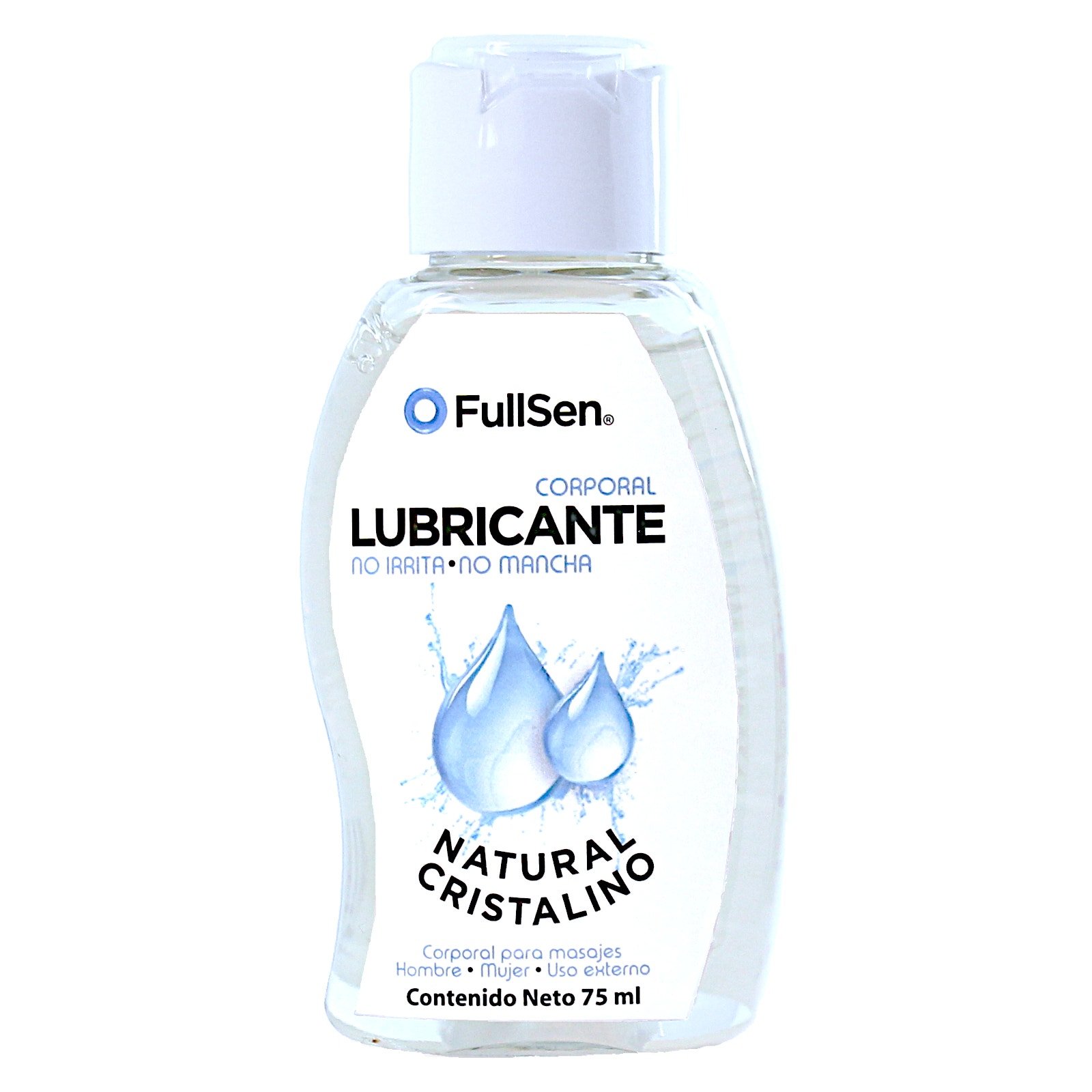 Fullsen Lubricant Natural Cristalino Base Water 75 ml | CMC Pharmacy Cabo Delivery in Cabo Fullsen Lubricant Natural Cristalino Base Water 75 ml