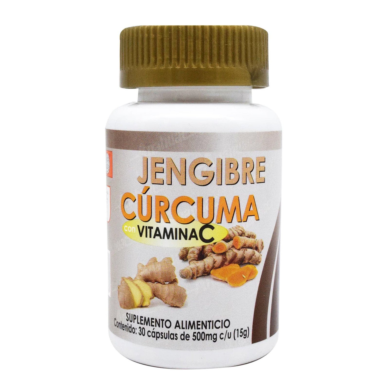 Ginger Turmeric & Vitamin C 30 Cap | CMC Pharmacy Cabo Delivery in Cabo Ginger Turmeric & Vitamin C 30 Cap