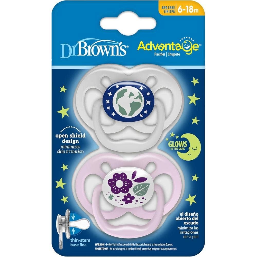Pacifier advantage Overnight Girl Stage 2 2-pack | CMC Pharmacy Cabo Delivery in Cabo Pacifier advantage Overnight Girl Stage 2 2-pack