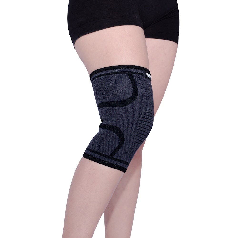 Knee Support Elastic Breathable Black Homecare | CMC Pharmacy Cabo Delivery in Cabo Knee Support Elastic Breathable Black Homecare