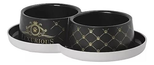 Plate Dog 2x350ml Cat Double Anti-hormiga Luxury Black Black | CMC Pharmacy Cabo Delivery in Cabo Plate Dog 2x350ml Cat Double Anti-hormiga Luxury Black Black