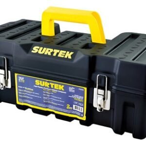 Tool Box 21puLG Plastic Broches Surtek Black