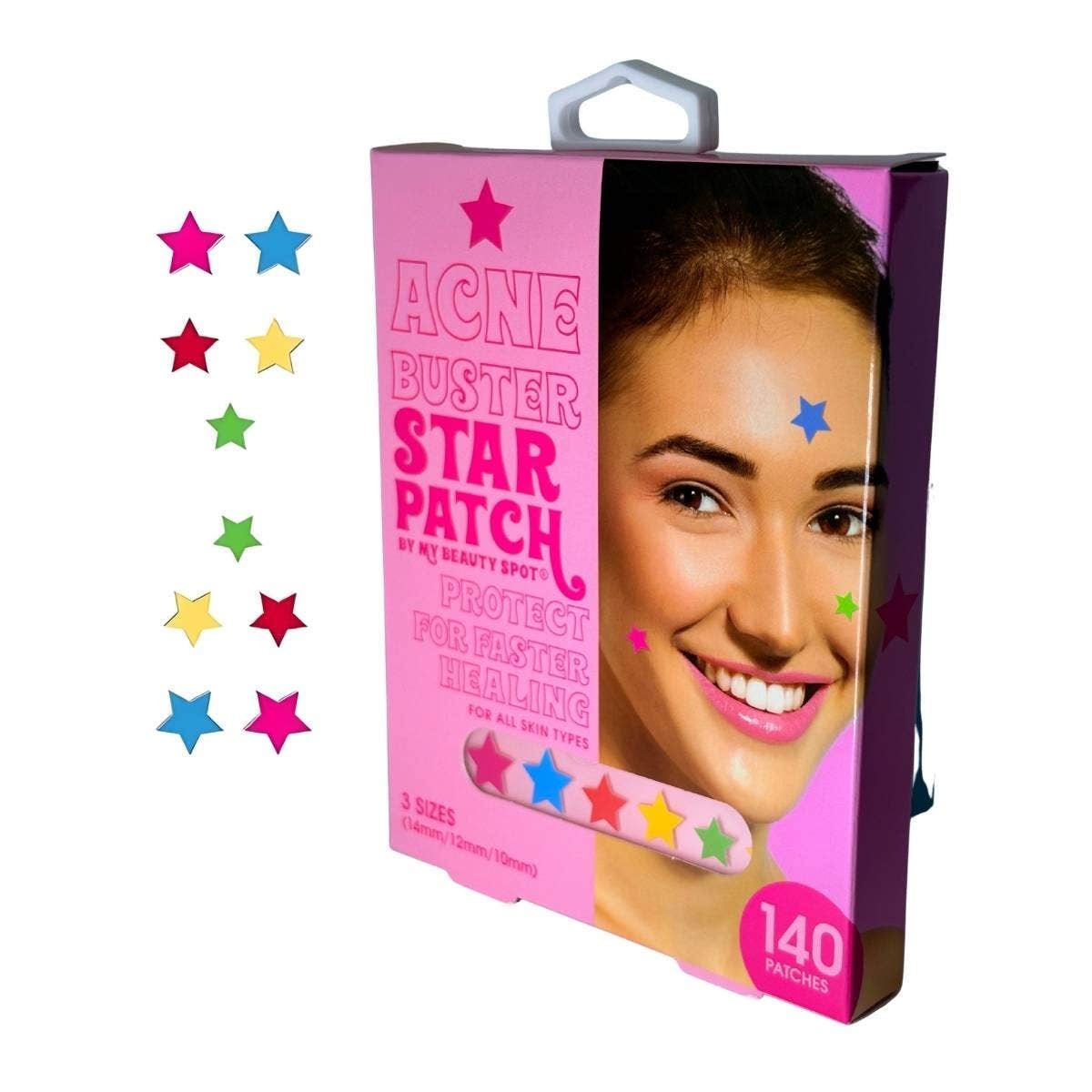 My Beauty Spot Patches Antiacné in forma estrellas, 03 tamaños (10mm, 12mm & 14mm) 140 Patches | CMC Pharmacy Cabo Delivery in Cabo My Beauty Spot Patches Antiacné in forma estrellas, 03 tamaños (10mm, 12mm & 14mm) 140 Patches