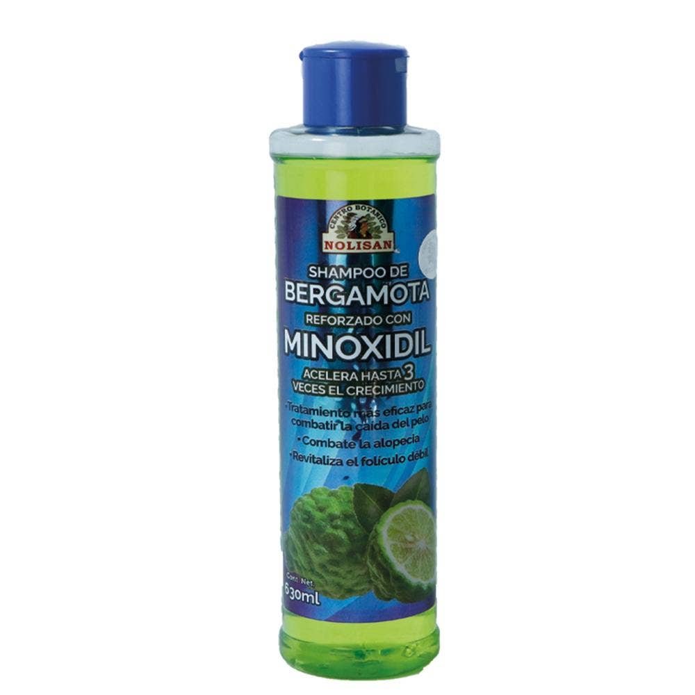 Shampoo Ginger Minoxidil Nolisan 630 ml | CMC Pharmacy Cabo Delivery in Cabo Shampoo Ginger Minoxidil Nolisan 630 ml