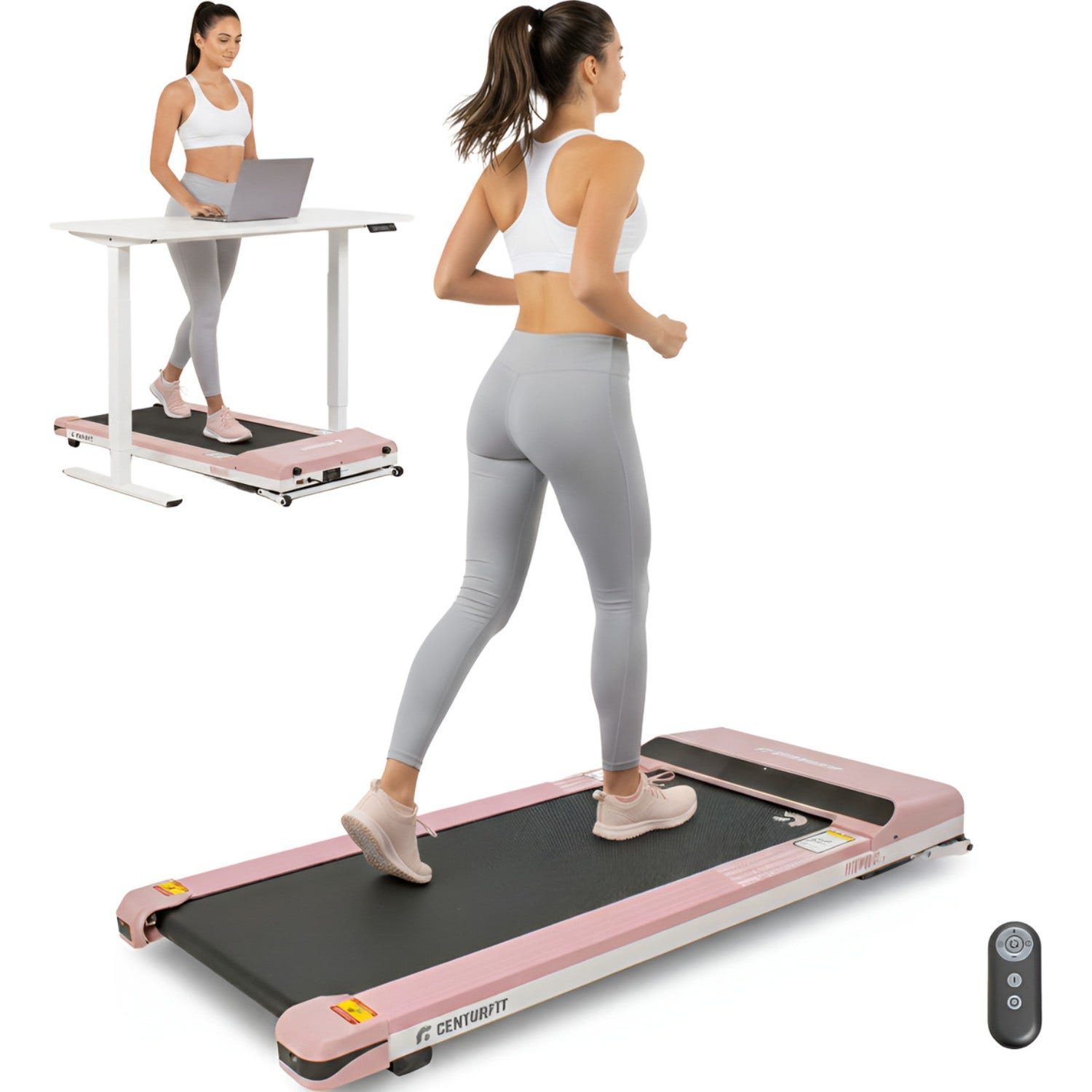 Treadmill Electric Walking Pad Premium Pink 12k/h 3hp | CMC Pharmacy Cabo Delivery in Cabo Treadmill Electric Walking Pad Premium Pink 12k/h 3hp