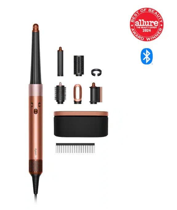 Dyson Multiestilizador & Hair Dryer Airwrap i.d Amber Silk/Pink Champagne | CMC Pharmacy Cabo Delivery in Cabo Dyson Multiestilizador & Hair Dryer Airwrap i.d Amber Silk/Pink Champagne