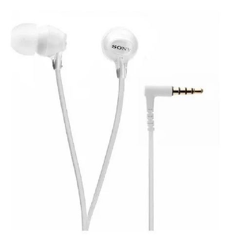 Headphones Wired Hands Libres 3.5mm White Mdr-ex14 Sony White | CMC Pharmacy Cabo Delivery in Cabo Headphones Wired Hands Libres 3.5mm White Mdr-ex14 Sony White