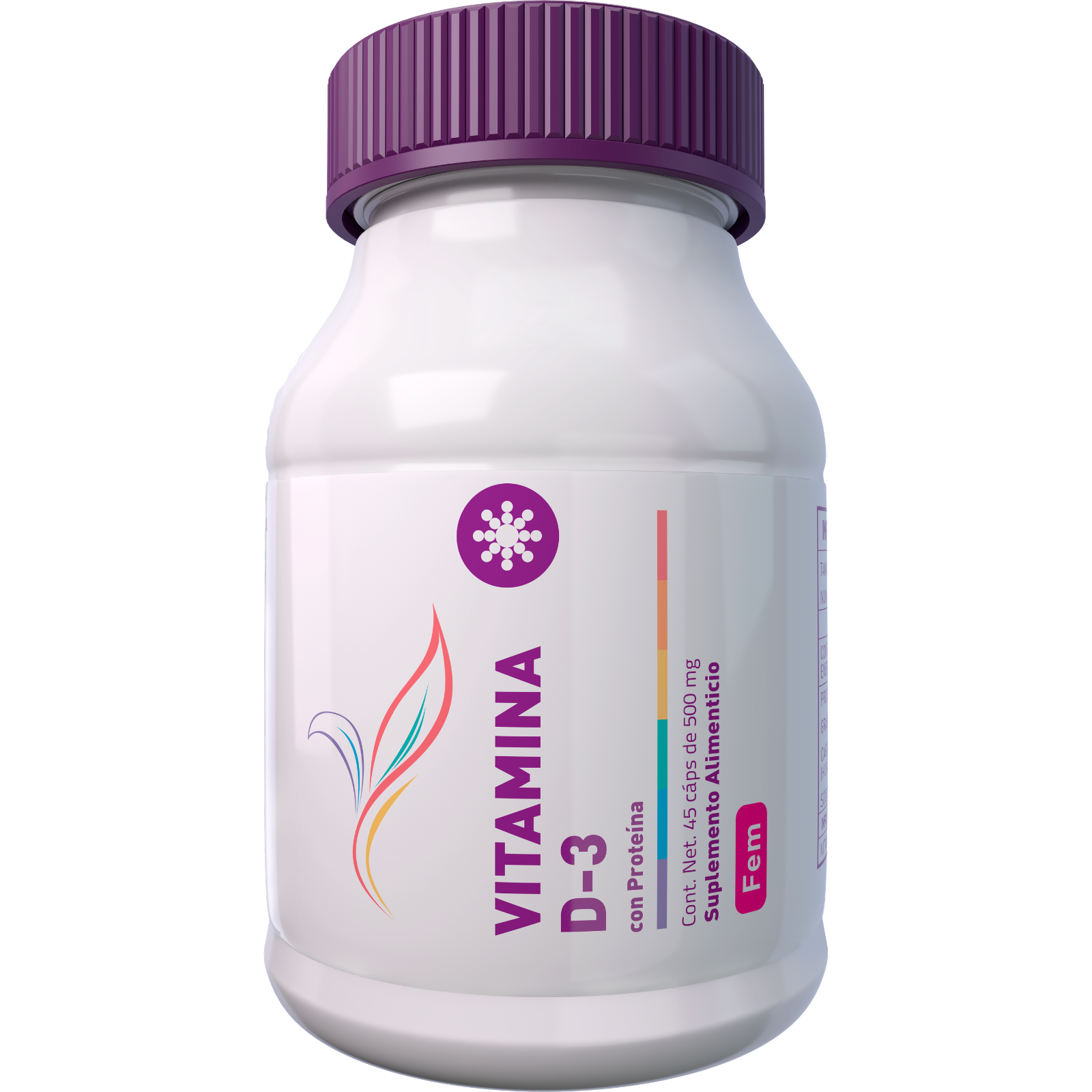 Vitamin D3 45 Capsules 500 mg | CMC Pharmacy Cabo Delivery in Cabo Vitamin D3 45 Capsules 500 mg