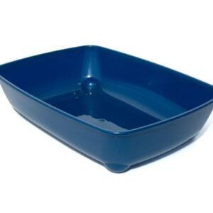 Litter Box Medium Cat Abierto Durable Plastic Belga Pelu2