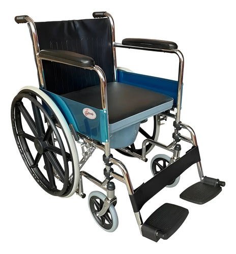Wheelchair with Comfortable Integrado Sp7500 Speedy Black & Plata | CMC Pharmacy Cabo Delivery in Cabo Wheelchair with Comfortable Integrado Sp7500 Speedy Black & Plata