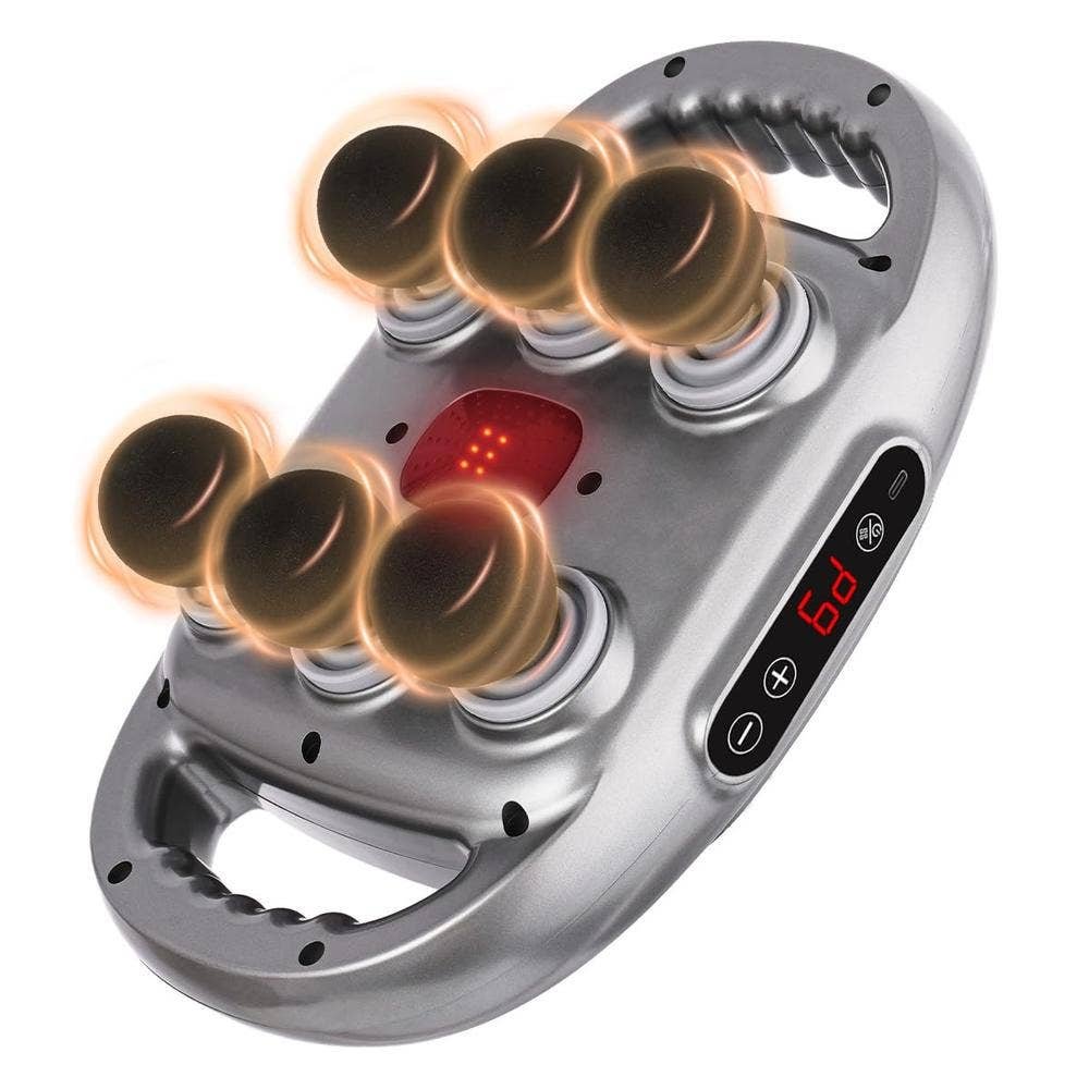 Massage Gun YUDSKU Gray with 6 Cabezas & 9 Modos Ajustables for Body Completo | CMC Pharmacy Cabo Delivery in Cabo Massage Gun YUDSKU Gray with 6 Cabezas & 9 Modos Ajustables for Body Completo