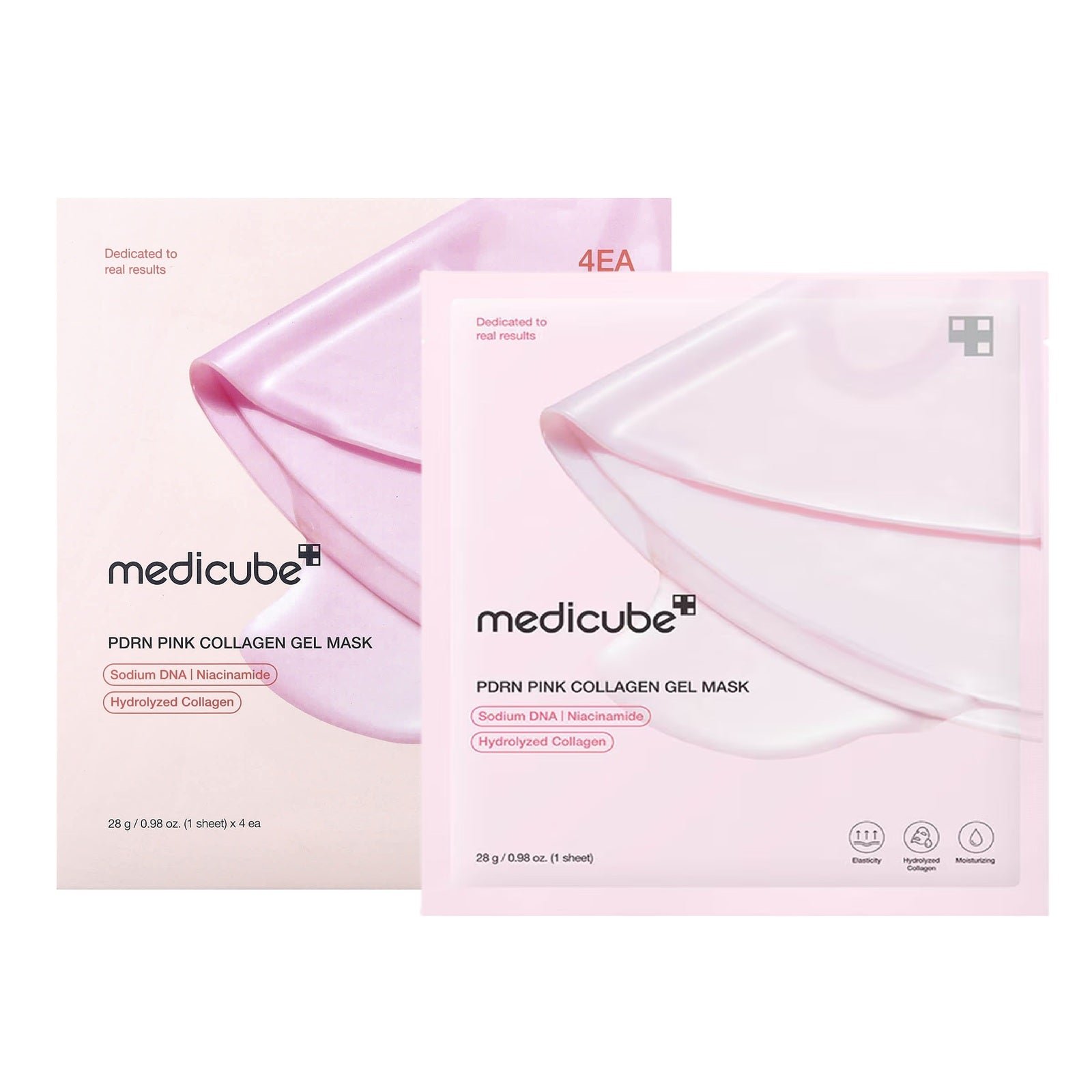 Pdrn Pink Collagen Gel Mask 4Ea | CMC Pharmacy Cabo Delivery in Cabo Pdrn Pink Collagen Gel Mask 4Ea